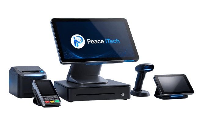 Restaurant point-of-sale hardware and setup